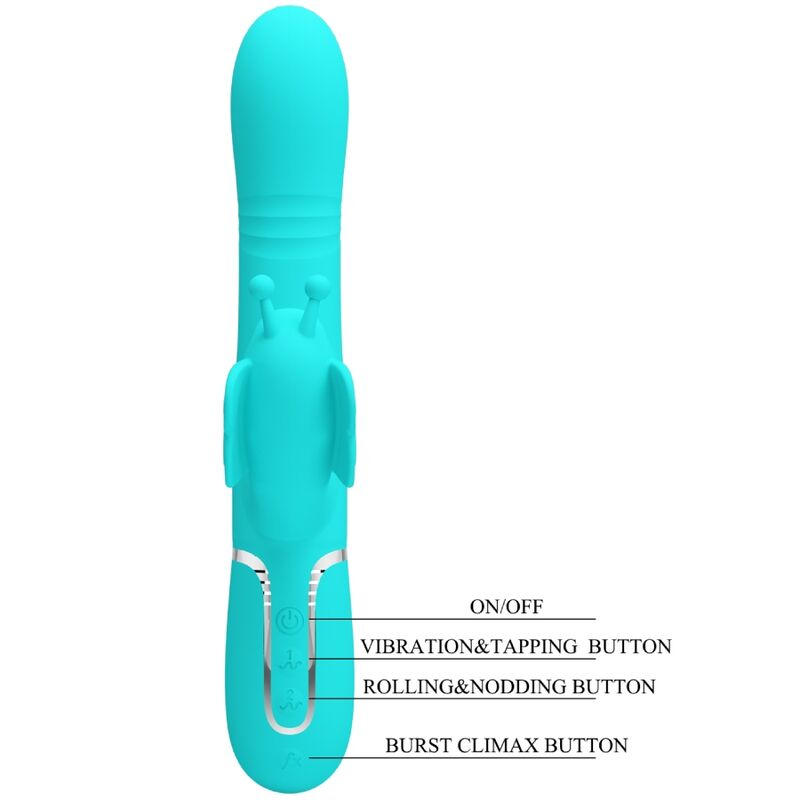 High Tech-Pretty Love vibratore coniglio multifunzione 4 in 1 · Vibratori (imaginea 9)
