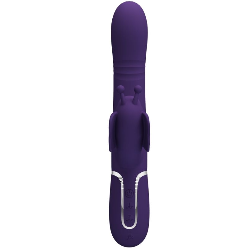 Pretty Love-Vibratore coniglio 4 in 1 con perle scorrevoli · Vibratori (imaginea 17)