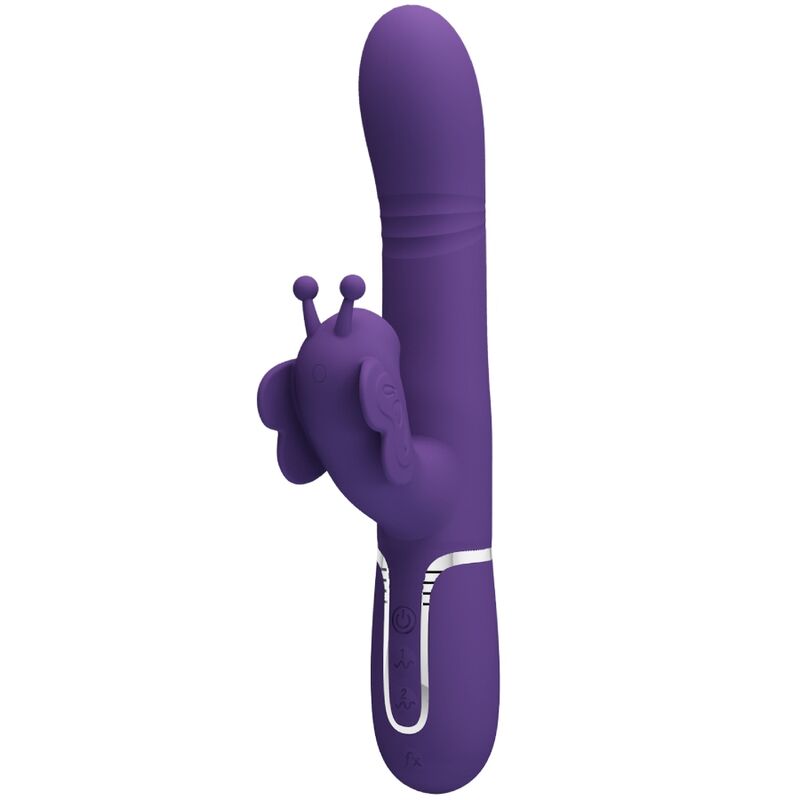 Pretty Love-Vibratore coniglio 4 in 1 con perle scorrevoli · Vibratori (imaginea 11)