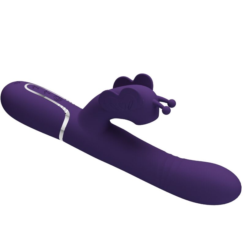 Pretty Love-Vibratore coniglio 4 in 1 con perle scorrevoli · Vibratori (imaginea 16)
