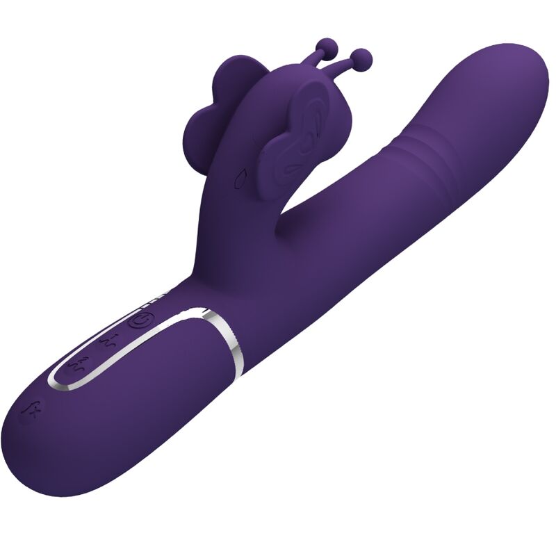 Pretty Love-Vibratore coniglio 4 in 1 con perle scorrevoli · Vibratori (imaginea 14)
