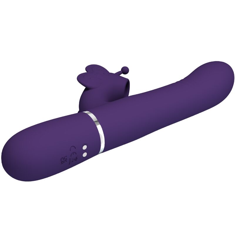Pretty Love-Vibratore coniglio 4 in 1 con perle scorrevoli · Vibratori (imaginea 13)