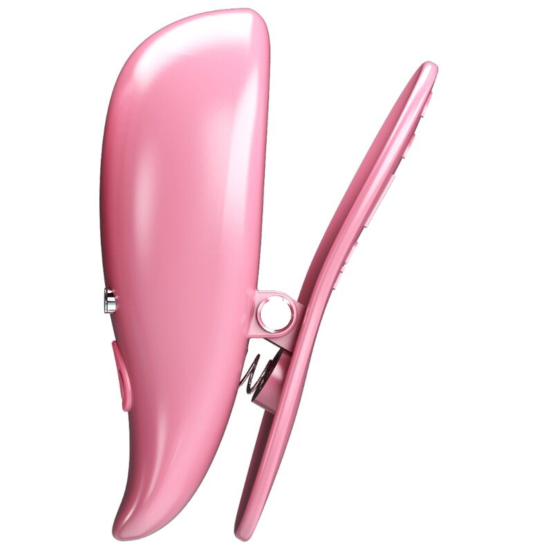 Fun Toys-Morsetti vibranti per capezzoli, Rosa-ABS, 10 velocità — PRETTY LOVE · Accessori BDSM (immagine 4)