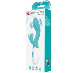 High Tech-Brighty G-spot Vibrator Aqua Green-Silicone, 12 velocità — PRETTY LOVE · Vibratori (imaginea 6)