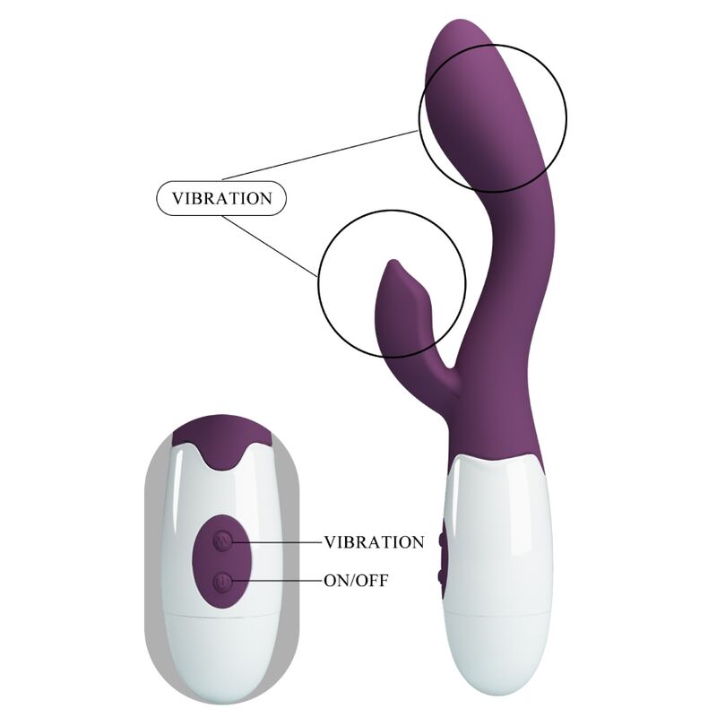 Pretty Love-Brighty Vibrator G-spot in Silicone, 30 Funzioni · Vibratori (imaginea 10)