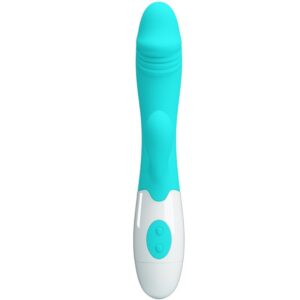High Tech-Snappy G-spot Vibratore Aqua Green-Silicone, 12 velocità 16 High Tech-Snappy G-spot Vibratore Aqua Green-Silicone, 12 velocità — PRETTY LOVE · Vibratori (imaginea 7)