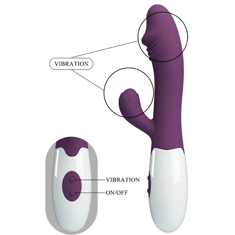 Pretty Love-Snappy Vibrator G-spot in Silicone, 30 Funzioni · Vibratori (imaginea 2)