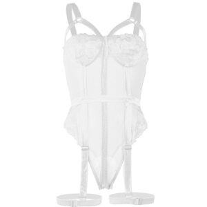 Subblime-Teddy con Bretea Portjartier sul petto Bianco 19 Subblime-Teddy con Bretea Portjartier sul petto Bianco · Lingerie sexy donna (immagine 9)