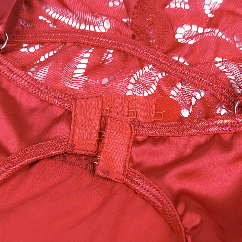 Subblime-Satin Babydoll con Pizzo Rossa 7 Subblime-Satin Babydoll con Pizzo Rossa · Lingerie sexy donna (imaginea 7)
