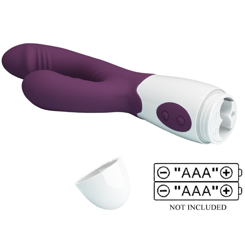 High Tech-Andre Rabbit Vibratore con Stimolatore G-point — PRETTY LOVE · Vibratori (immagine 2)