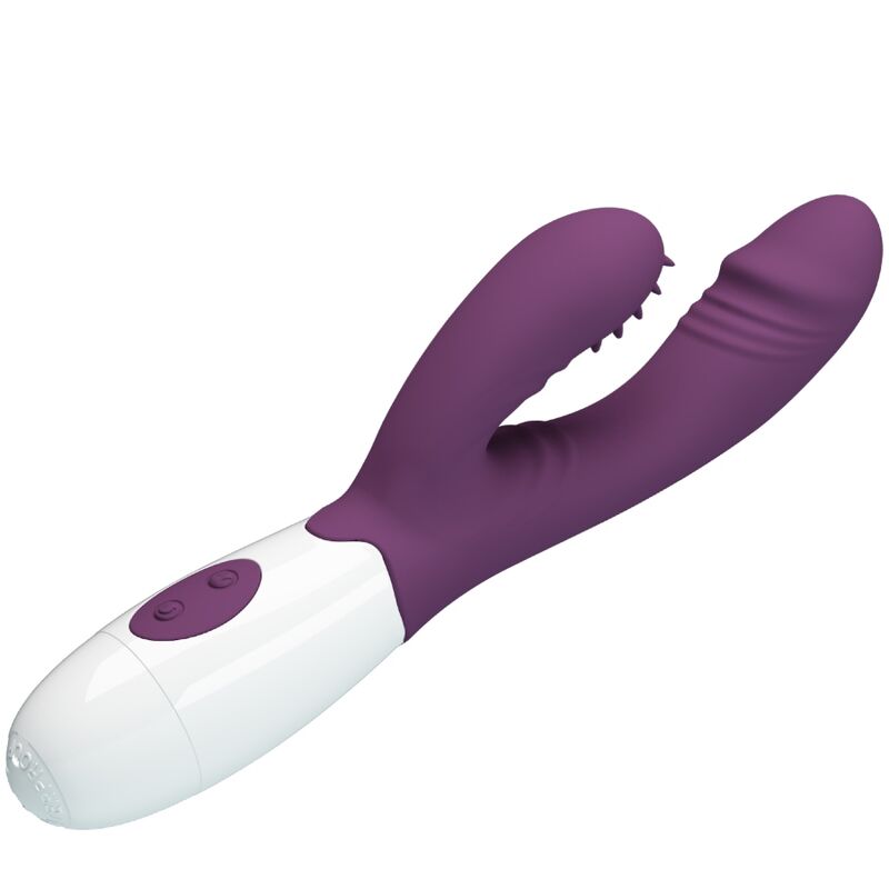 High Tech-Andre Rabbit Vibratore con Stimolatore G-point — PRETTY LOVE · Vibratori (immagine 5)