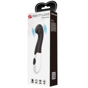 High Tech-Charles G-spot Vibratore 30 modalità Nero-Silicone, 12 — PRETTY LOVE · Vibratori (immagine 3)