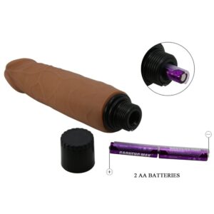 Fun Toys-Waldorf Vibrator Realist 18 cm -o- 4 cm-TPR — PRETTY LOVE · Vibratori (imaginea 7)
