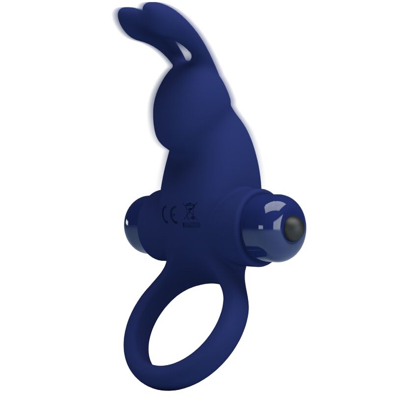 For Him-Anello Rabbit Jiro con Vibrazione, Blu-Silicone, 10 velocità 9 For Him-Anello Rabbit Jiro con Vibrazione, Blu-Silicone, 10 velocità — PRETTY LOVE · Anelli & Guaine per pene (imaginea 9)