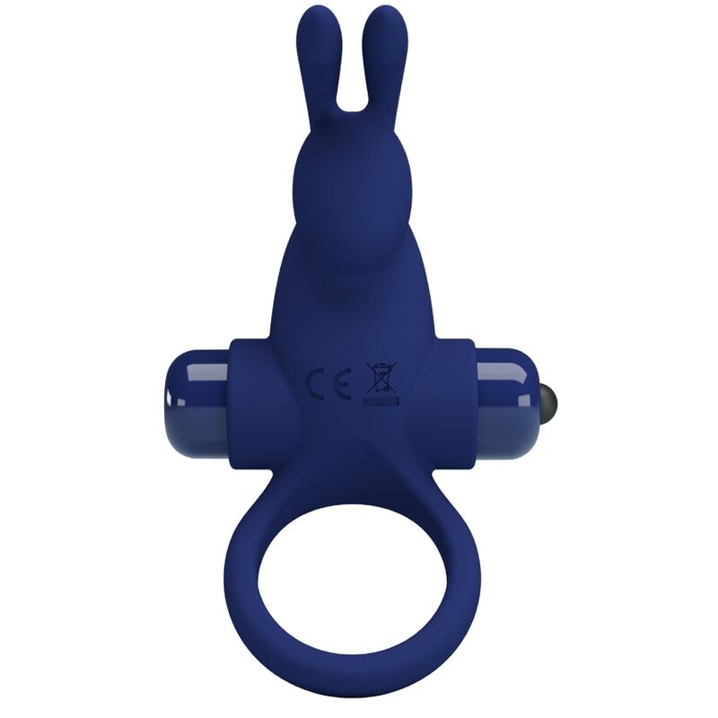 For Him-Anello Rabbit Jiro con Vibrazione, Blu-Silicone, 10 velocità 5 For Him-Anello Rabbit Jiro con Vibrazione, Blu-Silicone, 10 velocità — PRETTY LOVE · Anelli & Guaine per pene (imaginea 5)