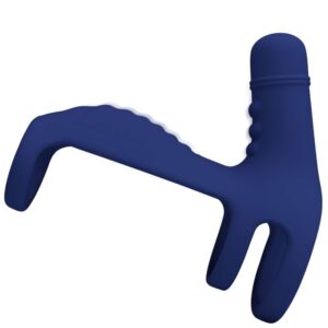 For Him-Elish Anello Vibratore con Estensione Blu-Silicone, 10 15 For Him-Elish Anello Vibratore con Estensione Blu-Silicone, 10 — PRETTY LOVE · Anelli & Guaine per pene (imaginea 7)