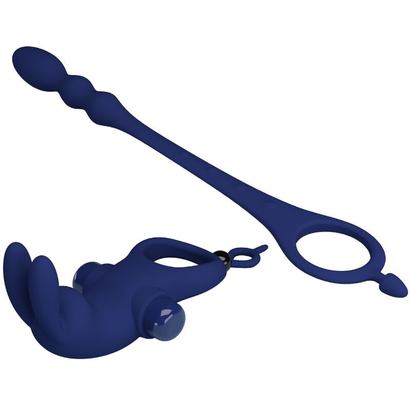 For Him-Pretty Love Anello vibratore coniglio con spina · Anelli & Guaine per pene (imaginea 9)