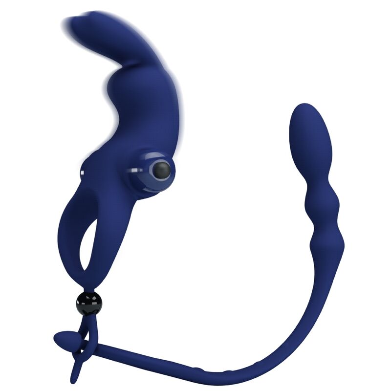 For Him-Pretty Love Anello vibratore coniglio con spina · Anelli & Guaine per pene (imaginea 7)