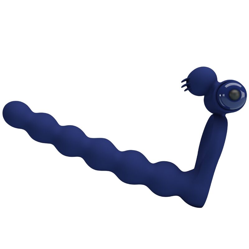 For Him-Ajmal Anello Vibratore con tappo Blu-Silicone, 10 velocità 3 For Him-Ajmal Anello Vibratore con tappo Blu-Silicone, 10 velocità — PRETTY LOVE · Anelli & Guaine per pene (imaginea 3)