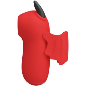 Fun Toys-Mini Divertimento Giocattoli Magico Devil Stimolatore-Silicone, 10 velocità — PRETTY LOVE · Vibratori (imaginea 8)