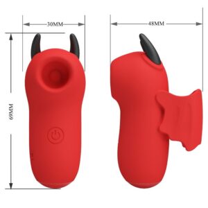 Fun Toys-Mini Divertimento Giocattoli Magico Devil Stimolatore-Silicone, 10 velocità — PRETTY LOVE · Vibratori (imaginea 3)