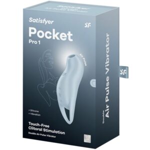 Satisfyer Air Pulse-Pocket Pro 1 Stimolatore per Clitoride · Vibratori (immagine 3)