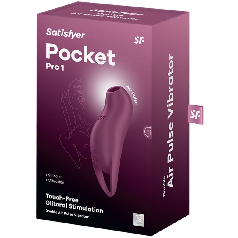 Satisfyer-Stimolatore clitorideo Pocket Pro 1 Grena 3 Satisfyer-Stimolatore clitorideo Pocket Pro 1 Grena · Vibratori (imaginea 3)