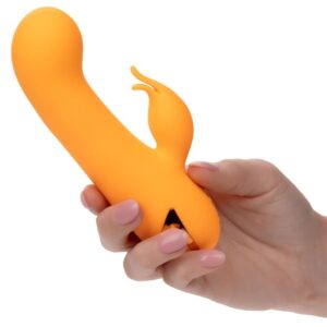 Calexotics-Montecito Muse Vibrator Rabbit Arancione California · Vibratori