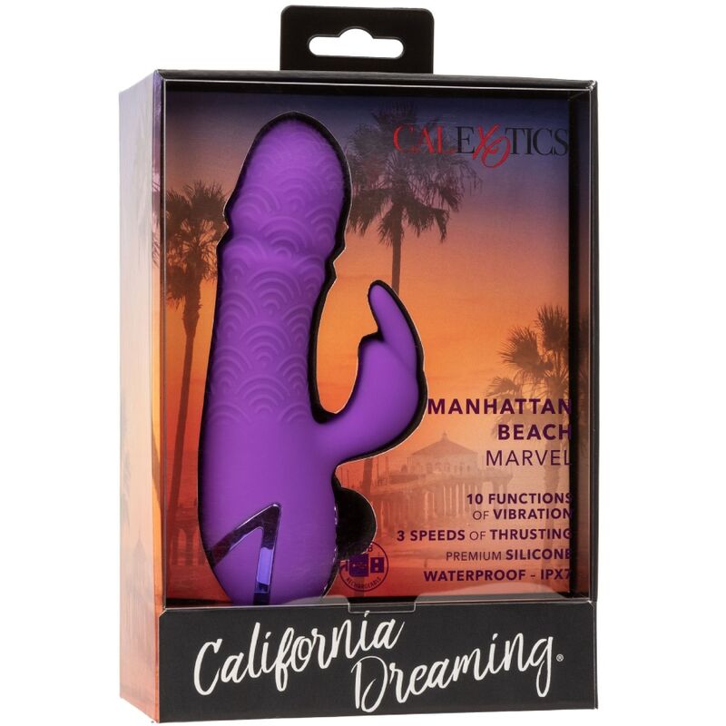 Calexotics-Manhattan Beach Marvel Vibrator Rabbit Viola 10 Calexotics-Manhattan Beach Marvel Vibrator Rabbit Viola · Vibratori (imaginea 10)