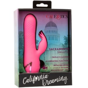 Calexotics-Sacramento Sweetie Vibrator Rabbit Rosa della California 20 Calexotics-Sacramento Sweetie Vibrator Rabbit Rosa della California · Vibratori (imaginea 10)