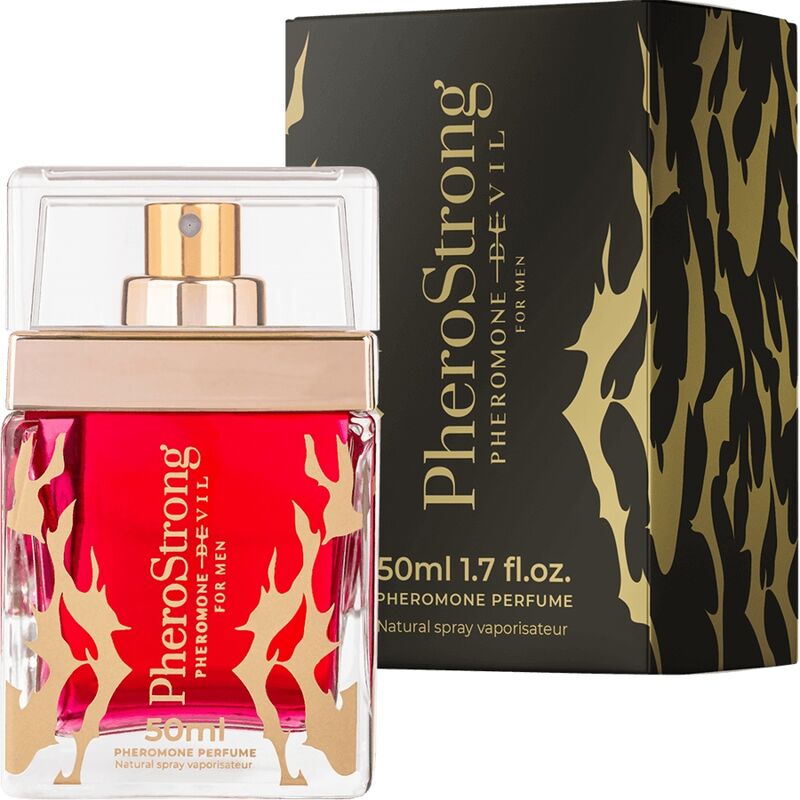 Pherostrong-Profumo con Feromoni Devil per Uomini 50 ml · Profumi & Feromoni