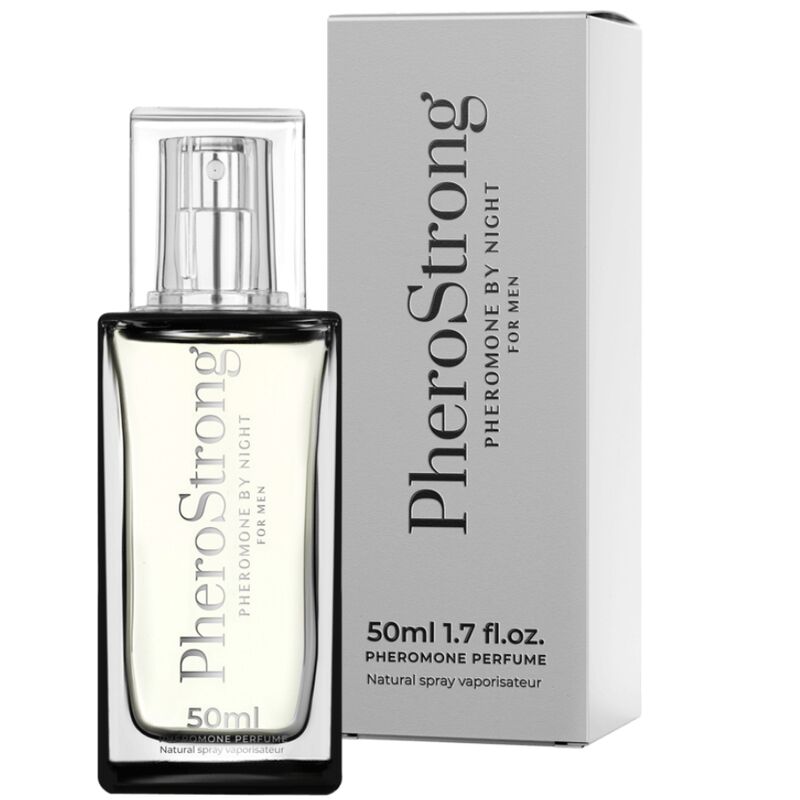 Pherostrong-Profumo con Feromoni by Night per Uomini, 50 ml