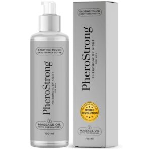Pherostrong-Olio da massaggio di notte per gli uomini 100 ml 303 Pherostrong-Olio da massaggio di notte per gli uomini 100 ml