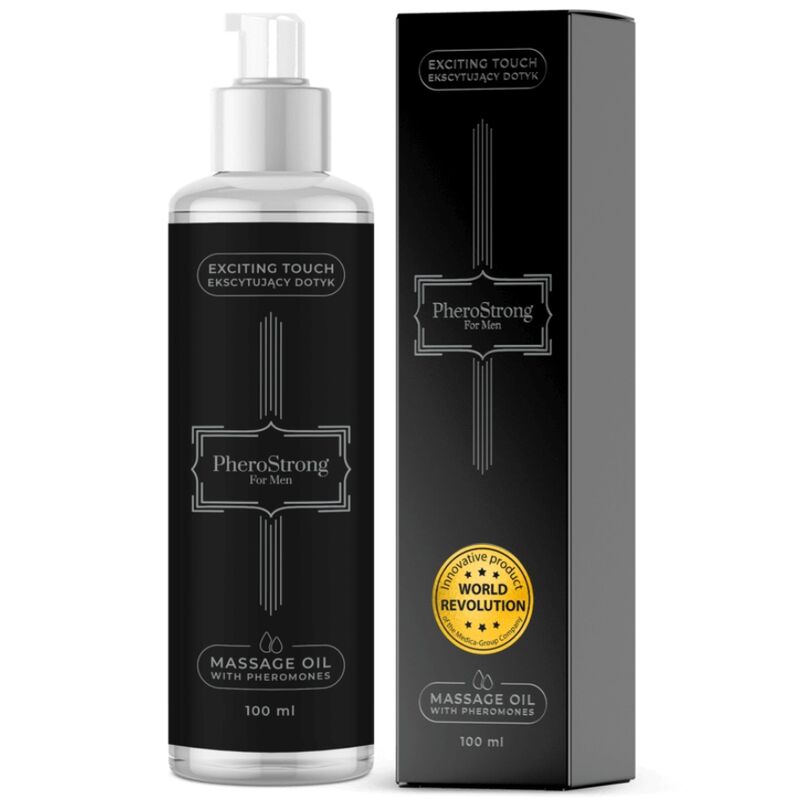 Pherostrong-Olio da massaggio per gli uomini 100 ml · Massaggio erotico