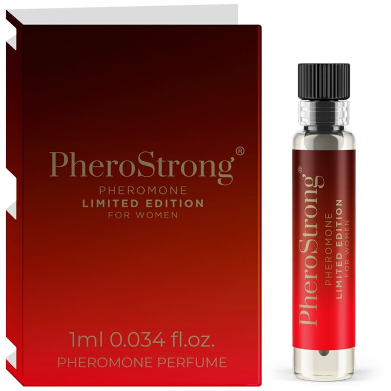 Pherostrong-Profumo con Feromoni Edizione Limitata per Donna 1 ml 1 Pherostrong-Profumo con Feromoni Edizione Limitata per Donna 1 ml · Profumi & Feromoni