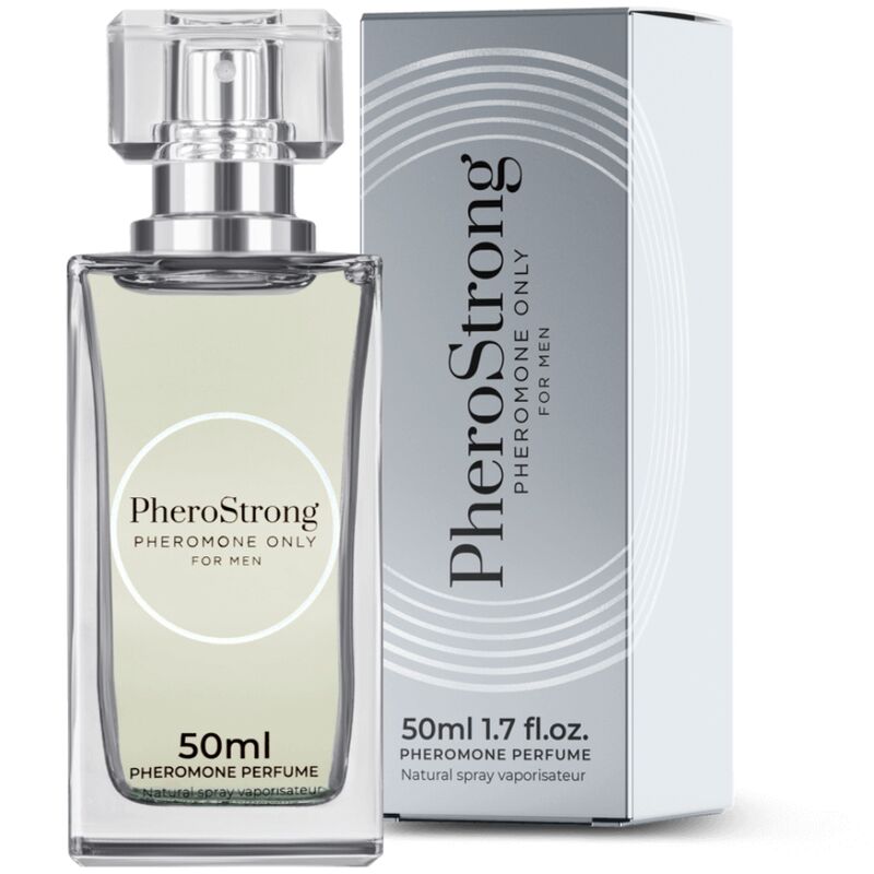 Pherostrong-Profumo con Feromoni Solo per Uomini 50 ml