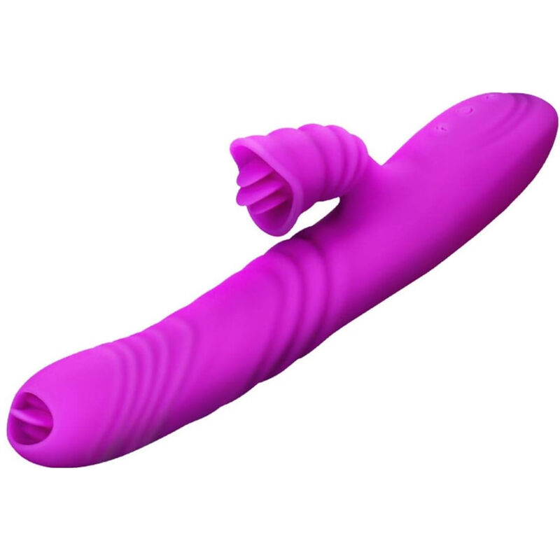Armony-Angelia Vibratore Multifunzione Doppia Lingua Viola 2 Armony-Angelia Vibratore Multifunzione Doppia Lingua Viola · Vibratori (imaginea 2)