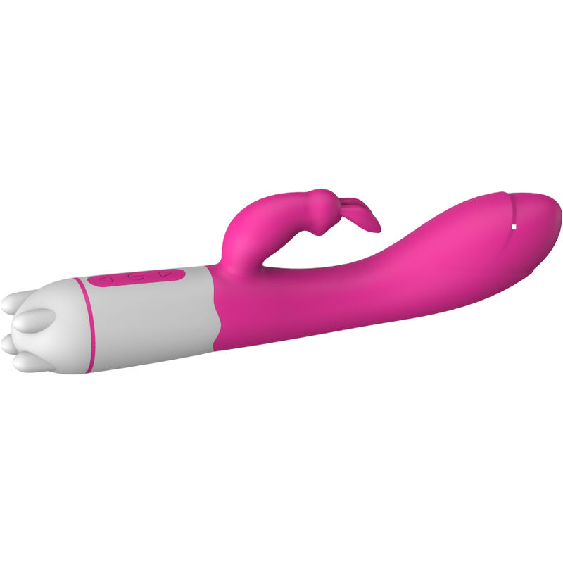 Armony-Happy Vibratore e Stimolatore Coniglio Rosa-Silicone, 12 velocità · Vibratori (imaginea 5)