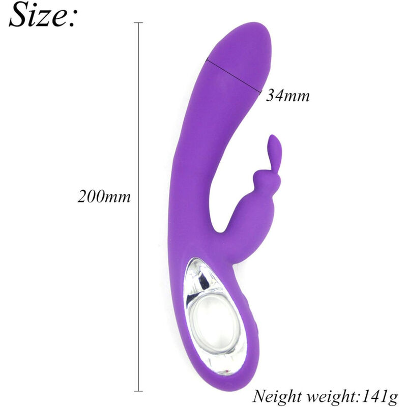 Armony-Bella Violet Rabbit Pull Ring Vibratore-Silicone, 10 velocità · Vibratori (immagine 2)
