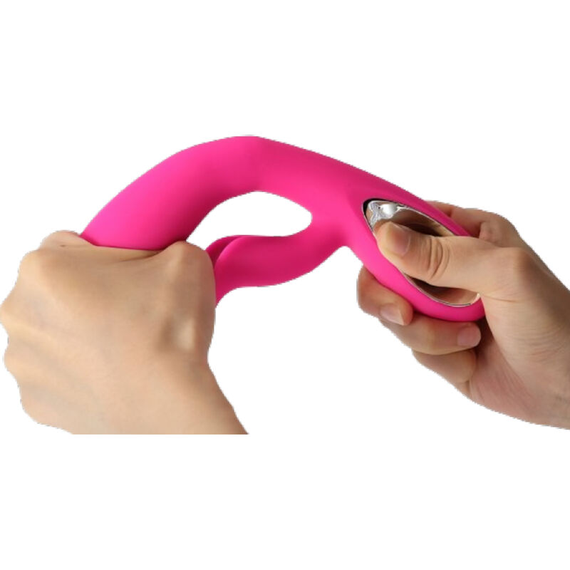 Armony Daro Vibratore & Stimolatore con Anello Fucsia-Silicone, 12 2 Armony Daro Vibratore & Stimolatore con Anello Fucsia-Silicone, 12 · Vibratori (imaginea 2)