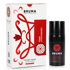 Bruma-Vibratore Liquido Ultra Sliding Fragole 15 ml