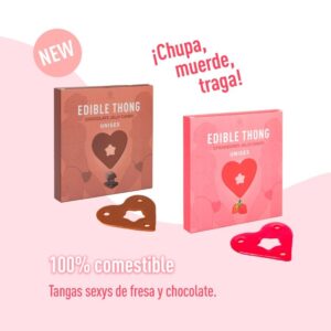 Secretplay Cosmetic-Chilot Comestibil Inimă Căpșuni, Unisex · Dulciuri & Cadouri (imaginea 5)