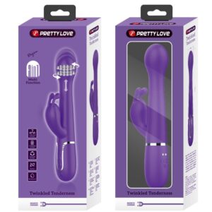 High Tech-Dejon Rabbit Vibratore 3 in 1 Multifunzione — PRETTY LOVE · Vibratori (immagine 15)