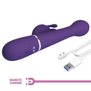 High Tech-Dejon Rabbit Vibratore 3 in 1 Multifunzione — PRETTY LOVE · Vibratori (immagine 19)