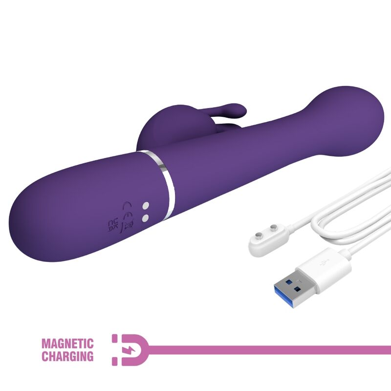 High Tech-Dejon Rabbit Vibratore 3 in 1 Multifunzione — PRETTY LOVE · Vibratori (immagine 19)