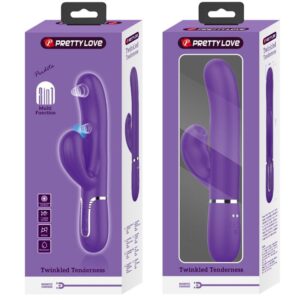 High Tech-Perlite Vibratore G-spot 3 in 1 Multifunzione — PRETTY LOVE · Vibratori (imaginea 10)