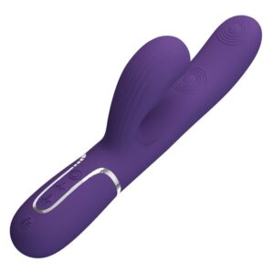 High Tech-Perlite Vibratore G-spot 3 in 1 Multifunzione