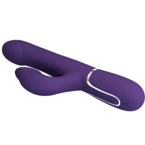 High Tech-Zalin Rabbit Vibrator Pearls 4 in 1 Viola-Silicone, 7 — PRETTY LOVE · Vibratori (imaginea 4)