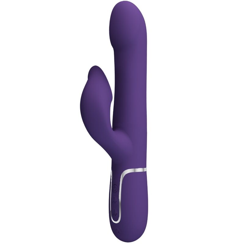 High Tech-Zalin Rabbit Vibrator Pearls 4 in 1 Viola-Silicone, 7 — PRETTY LOVE · Vibratori (imaginea 10)