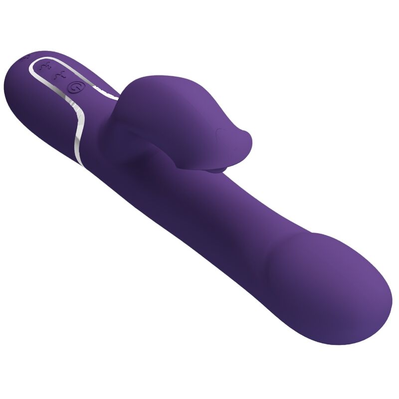 High Tech-Zalin Rabbit Vibrator Pearls 4 in 1 Viola-Silicone, 7 2 High Tech-Zalin Rabbit Vibrator Pearls 4 in 1 Viola-Silicone, 7 — PRETTY LOVE · Vibratori (imaginea 2)